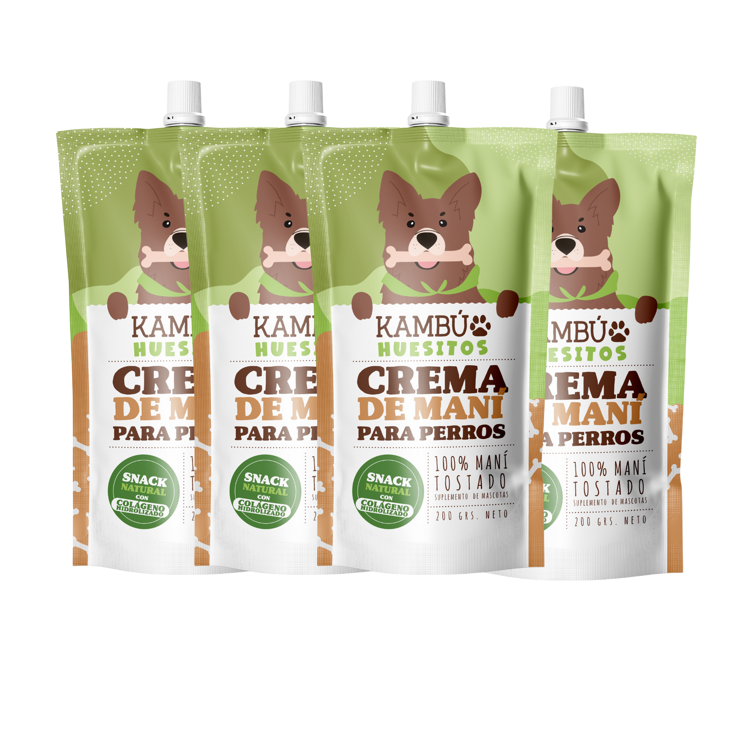 KAMBÚ HUESITOS PACK 4