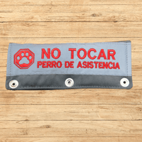 NO TOCAR, PERRO DE ASISTENCIA