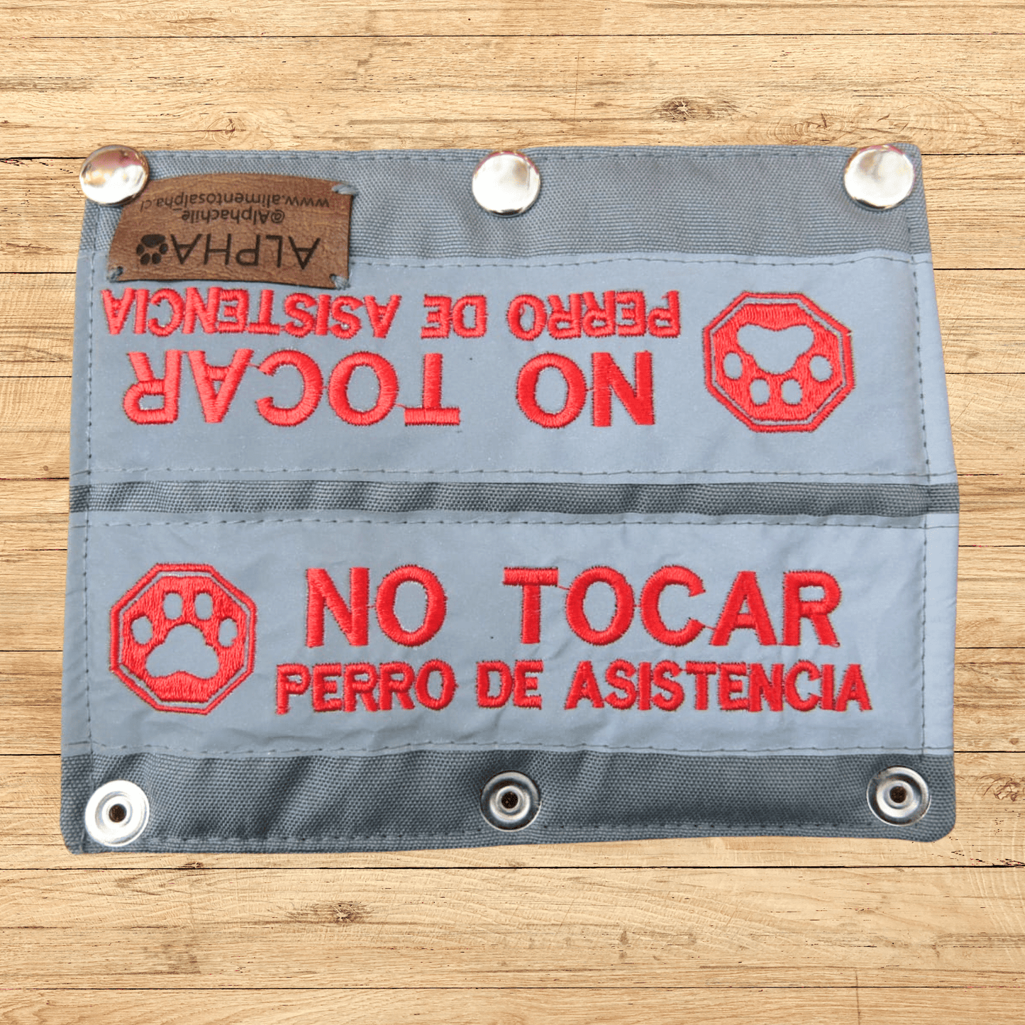 NO TOCAR, PERRO DE ASISTENCIA